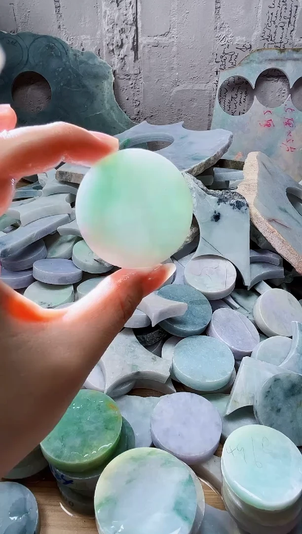 裸石翡翠天然翡翠A货209