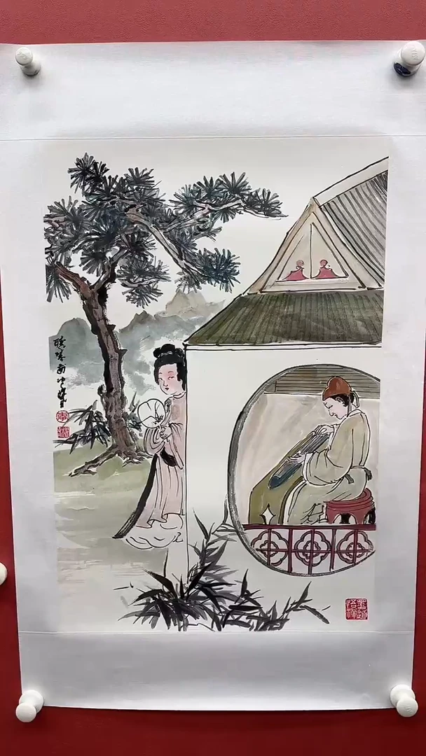 国画李耀春-2.7平尺-人物