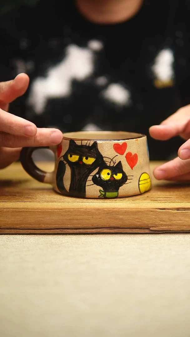 @@陶园瓷舍@@纯手工手绘@高温釉下彩