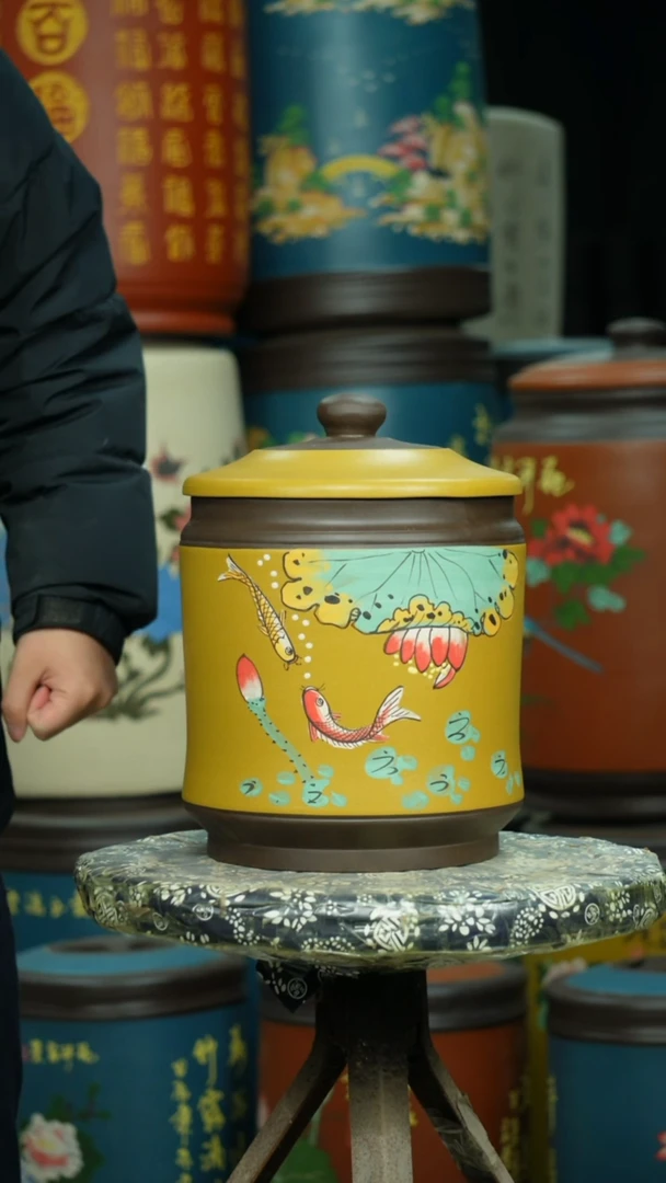 【闪购商品】紫砂茶叶罐 茶叶罐