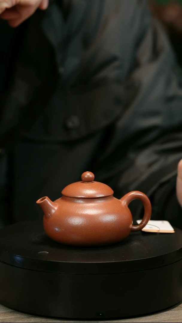 茶壶紫砂秦*H1765范菊芳降坡纳福