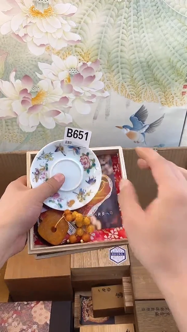 琉璃手工艺品B651瓷器手串儿多样性发一