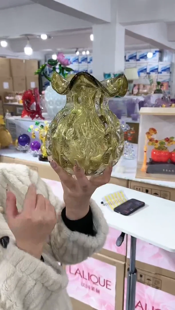 【闪购商品】琉璃简屿花器E-品14