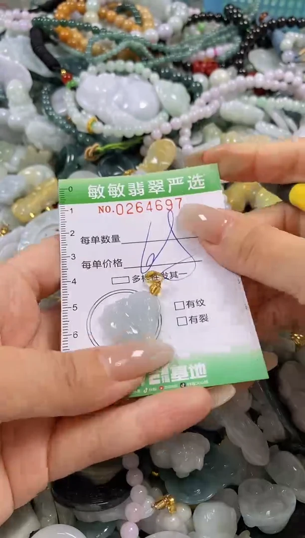 翡翠未镶嵌颈饰闪购0264697多样性发其一