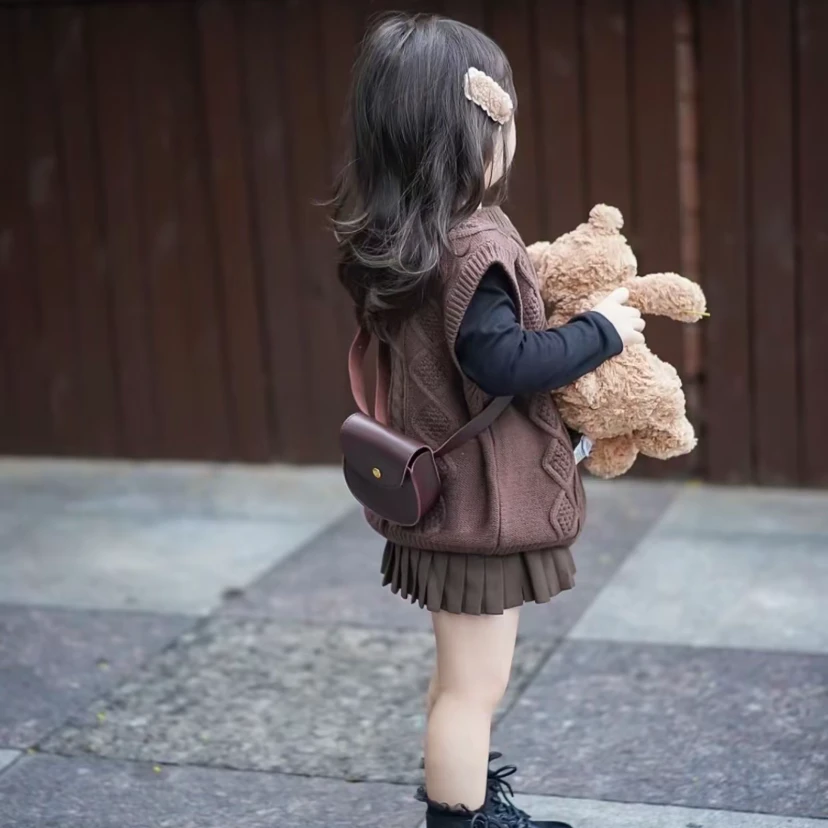 【孤品】儿童打底潮流裤子男童女童长袖套装卫衣外套 韩范洋气