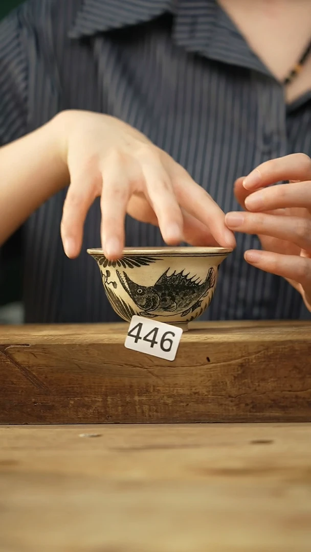 瓷片粉引·系列/设计师 牧渔 款