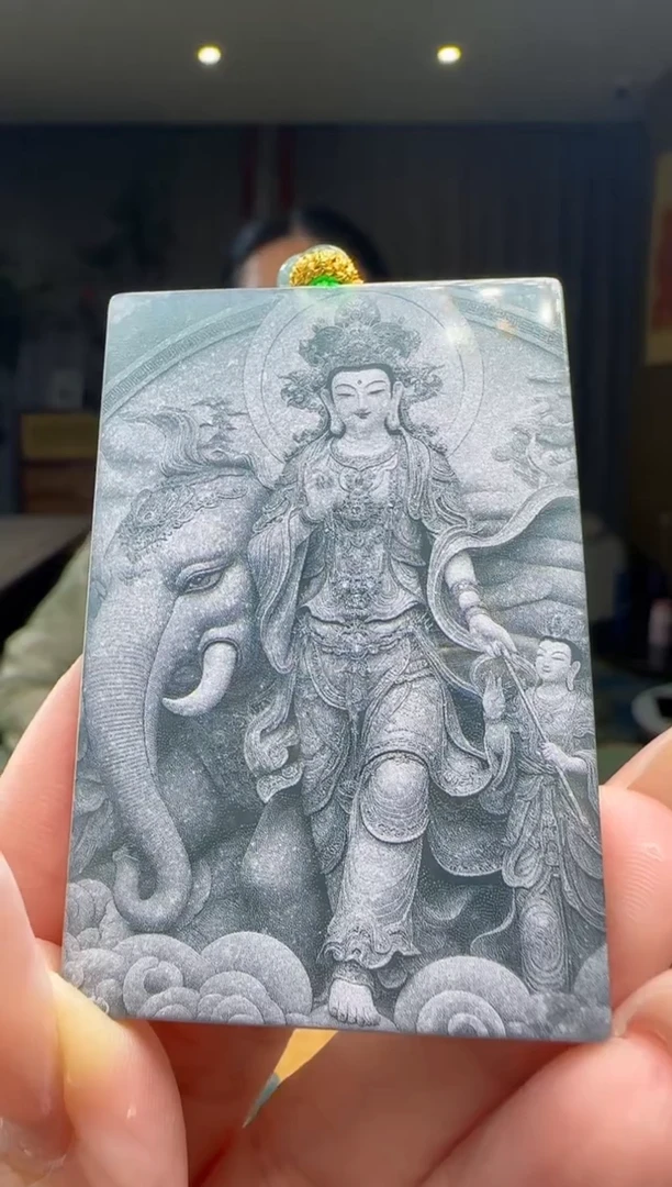 【闪购商品】翡翠吊坠(赠链)未镶嵌多样性发一YJ@@WS1WX29165