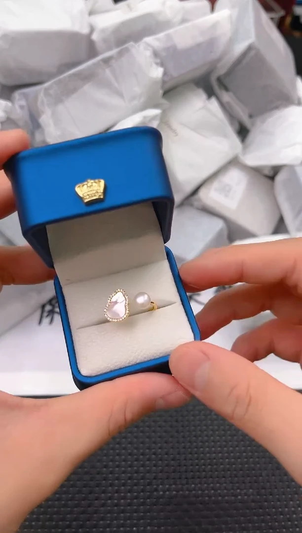 未镶嵌淡水珍珠耳饰jz1040