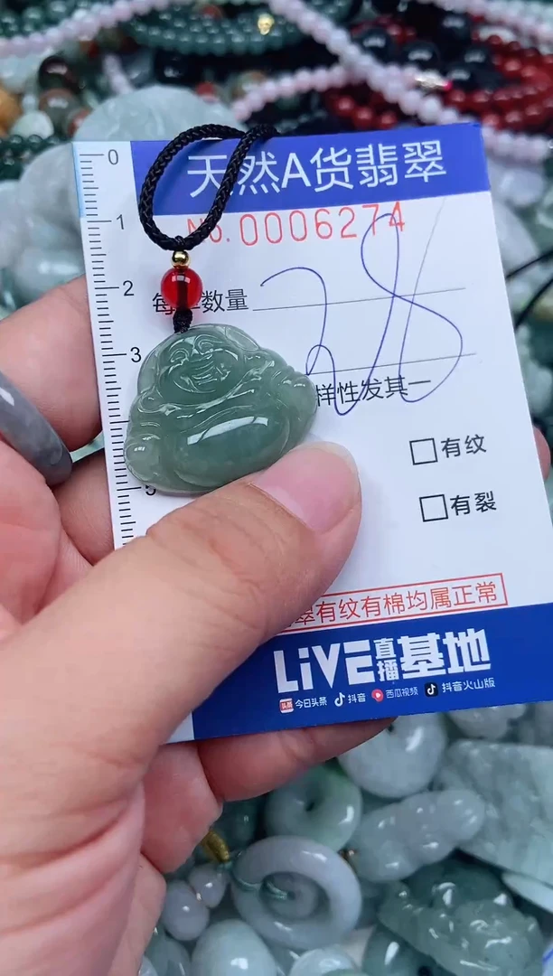 颈饰未镶嵌翡翠翡翠