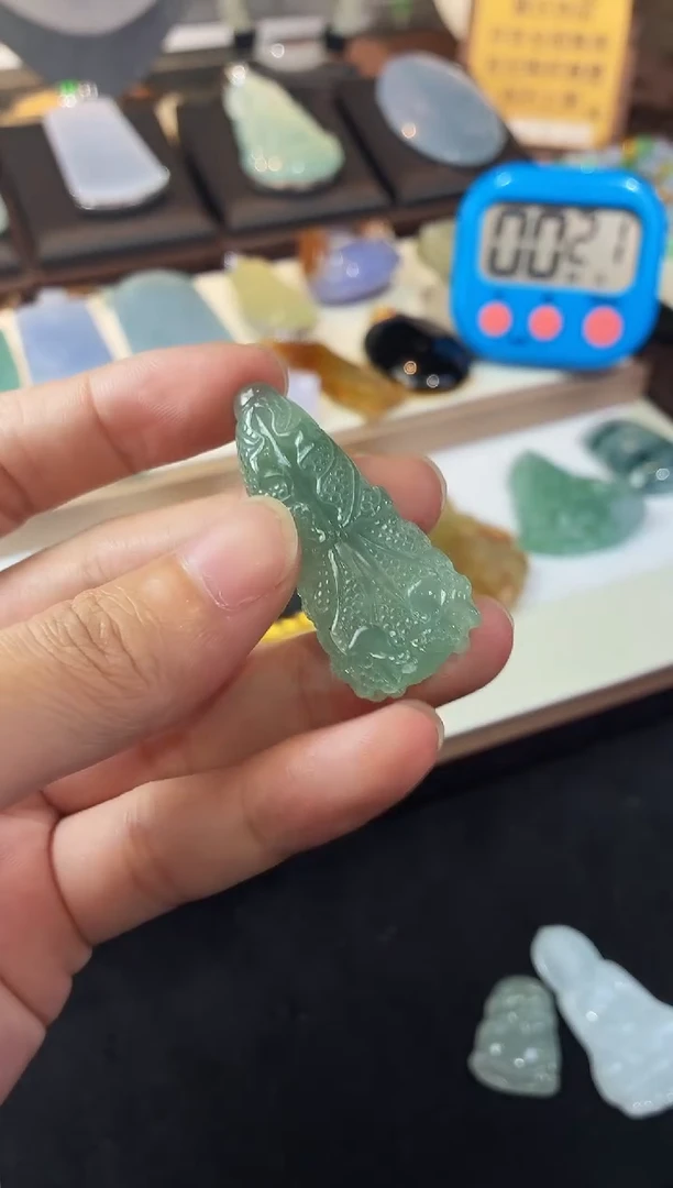 未镶嵌定制翡翠灰*5031毛货不退不换