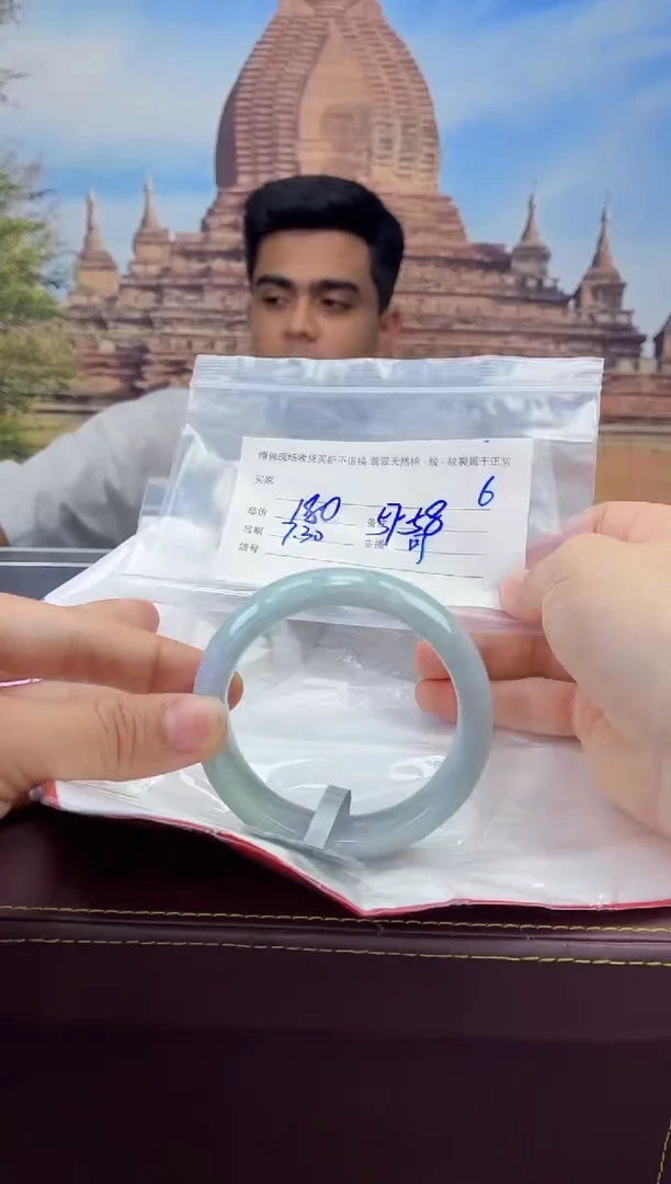 定制翡翠手镯未镶嵌毛货手镯需精细抛光/58