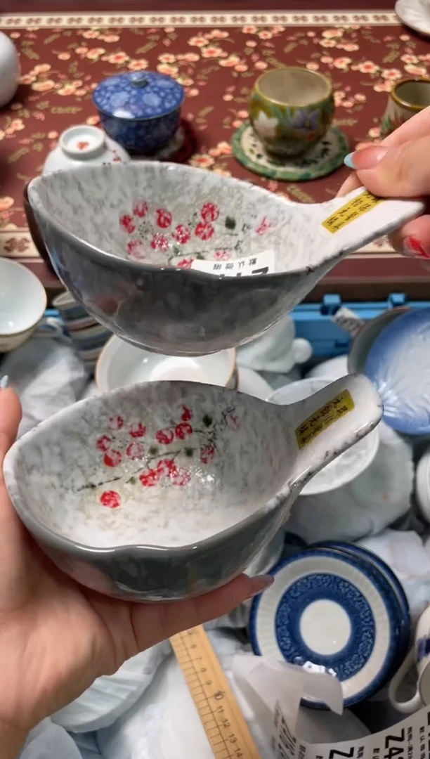 瓷片小*雀瓷器瓷器Z415