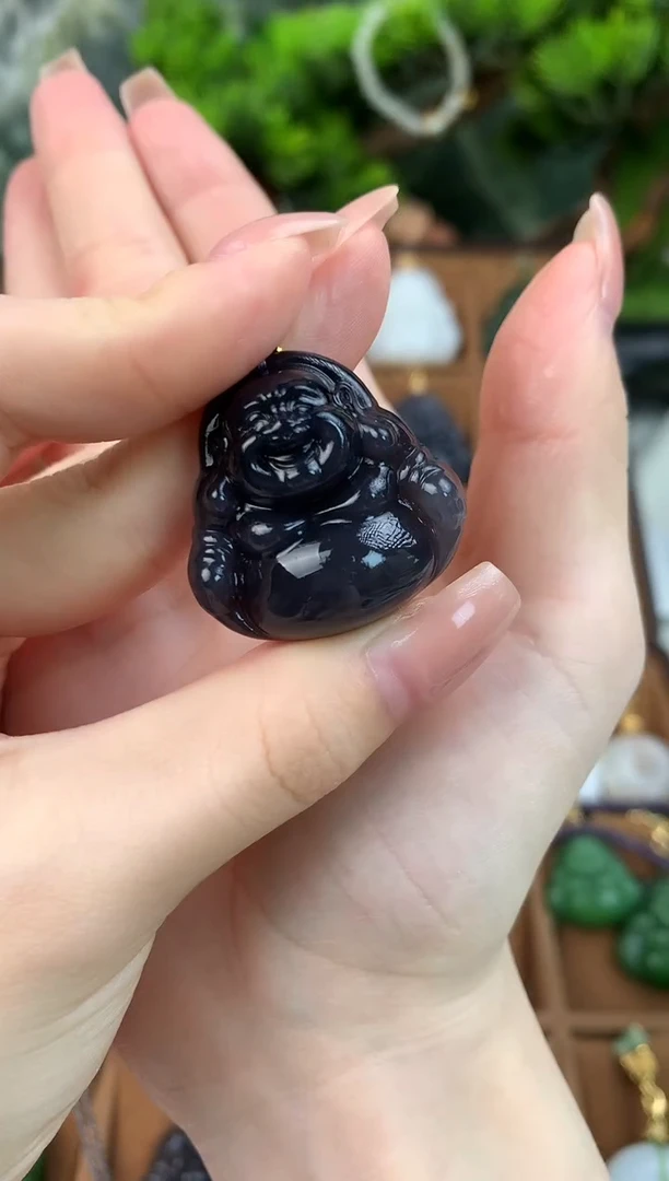 颈饰未镶嵌和田玉吊坠30mm