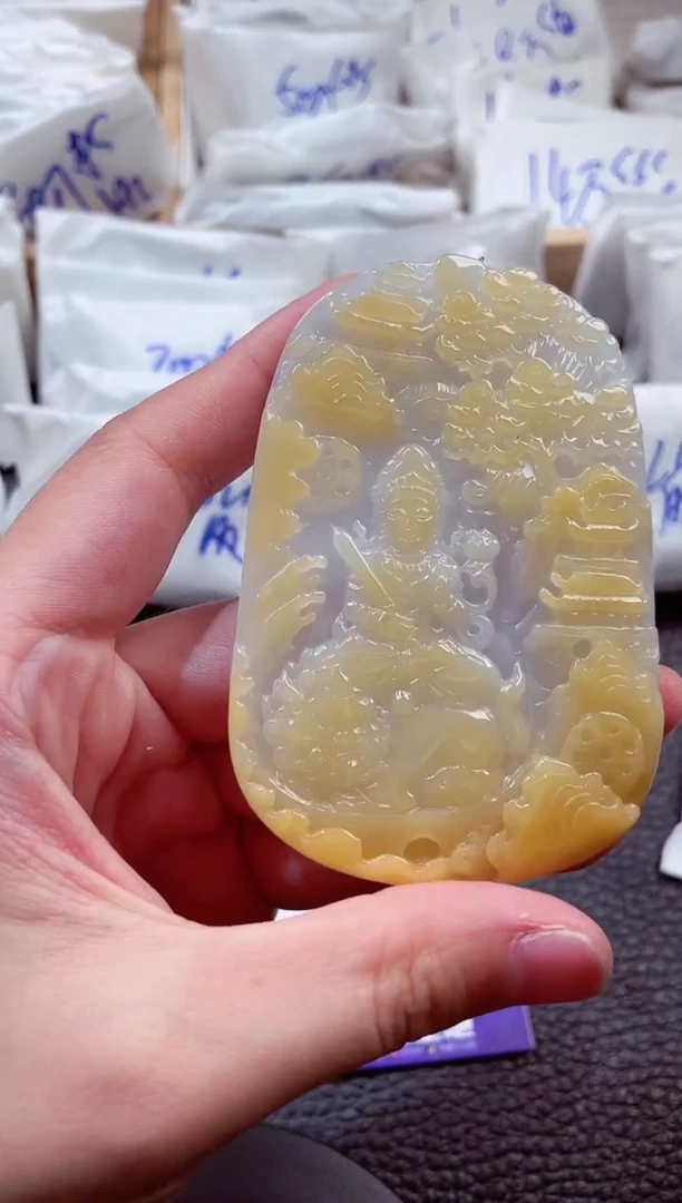 颈饰未镶嵌翡翠00009147文殊