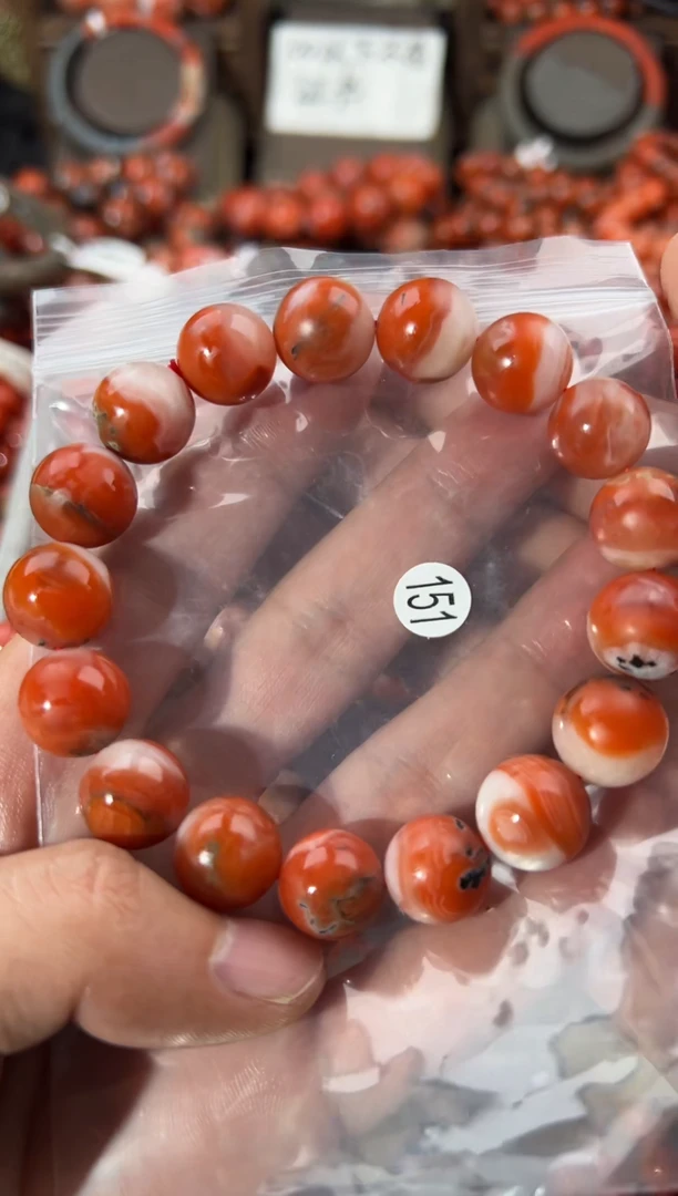 未镶嵌手镯南红玛瑙13