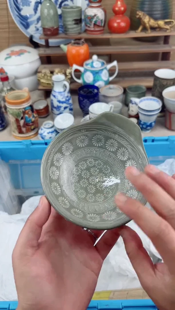 瓷片茶盏陶瓷陶器