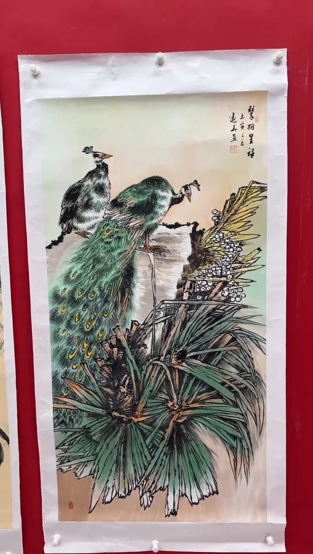 国画画家陆远华纯手绘原作