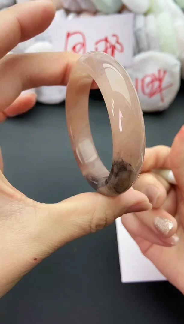 未镶嵌手镯石英质玉K32-52-53