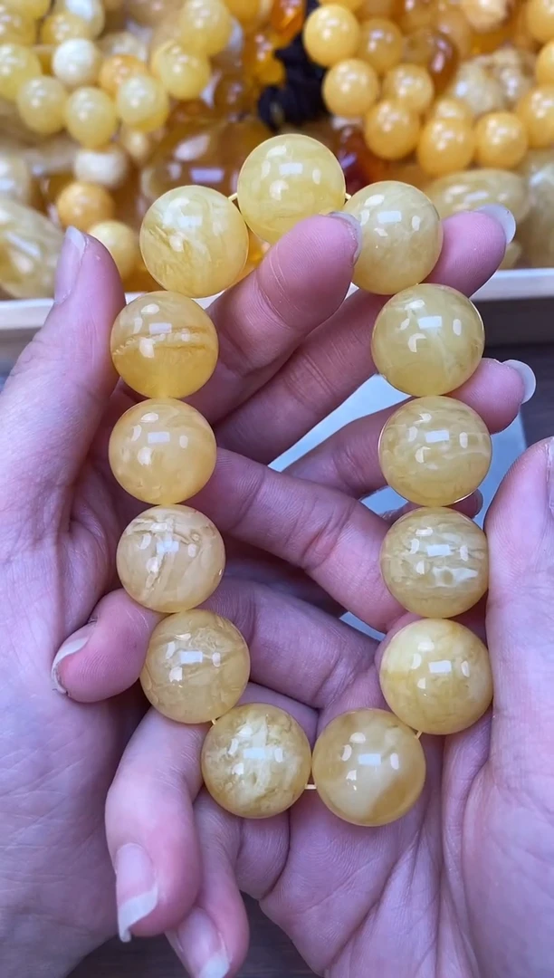 裸石琥珀未镶嵌天然琥珀蜜蜡