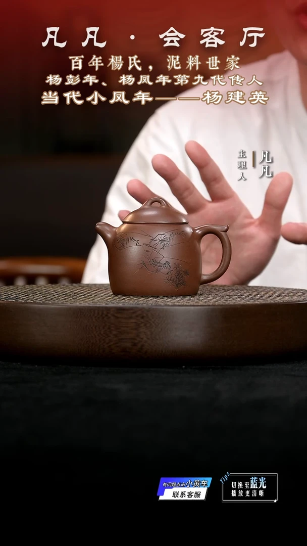 茶壶紫砂凡凡会客厅 紫砂壶02