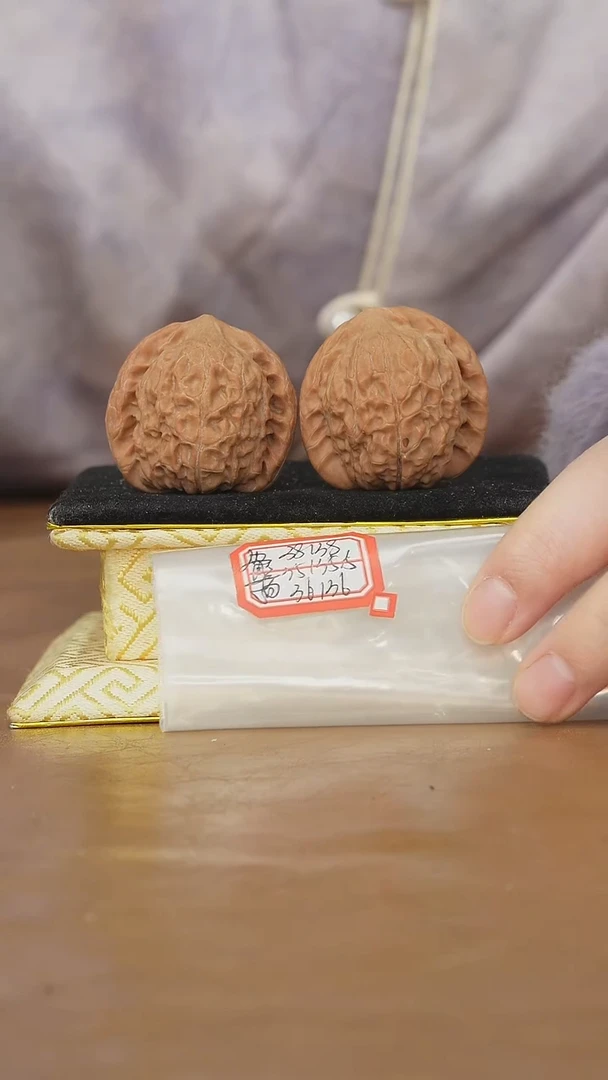 把件文玩核桃非嫁接将军帽