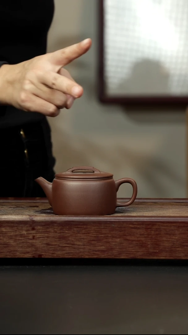 紫砂茶壶高温底槽清 汉瓦
