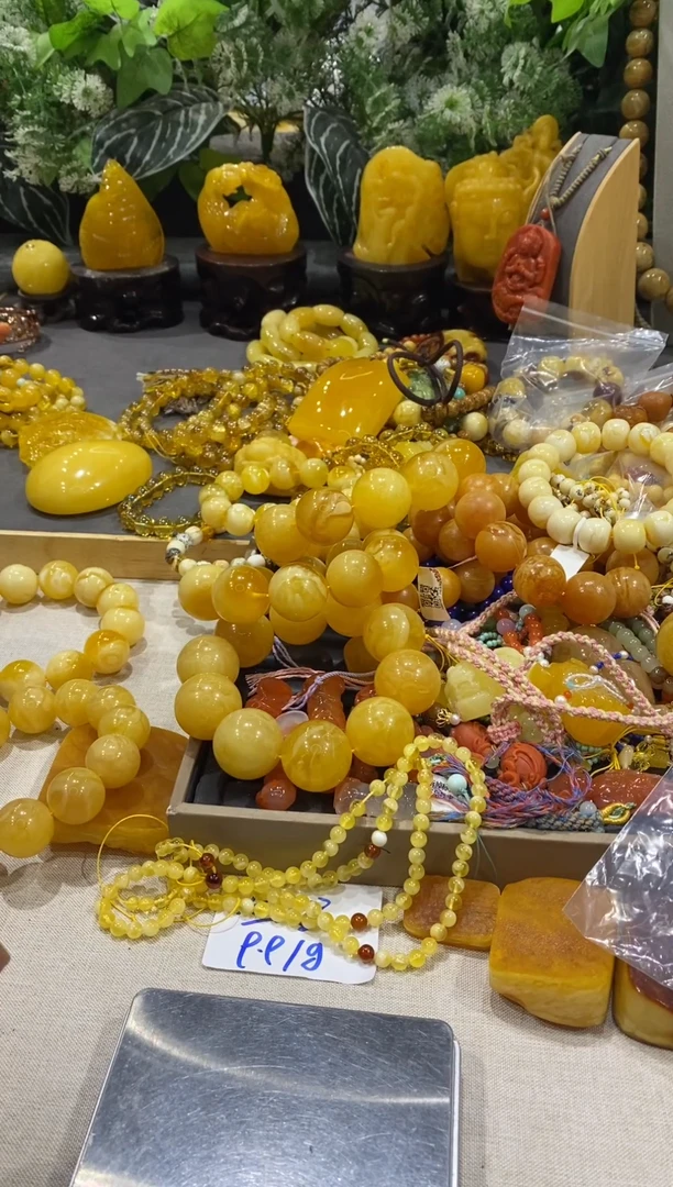 【闪购商品】琥珀手串未镶嵌小白单圈