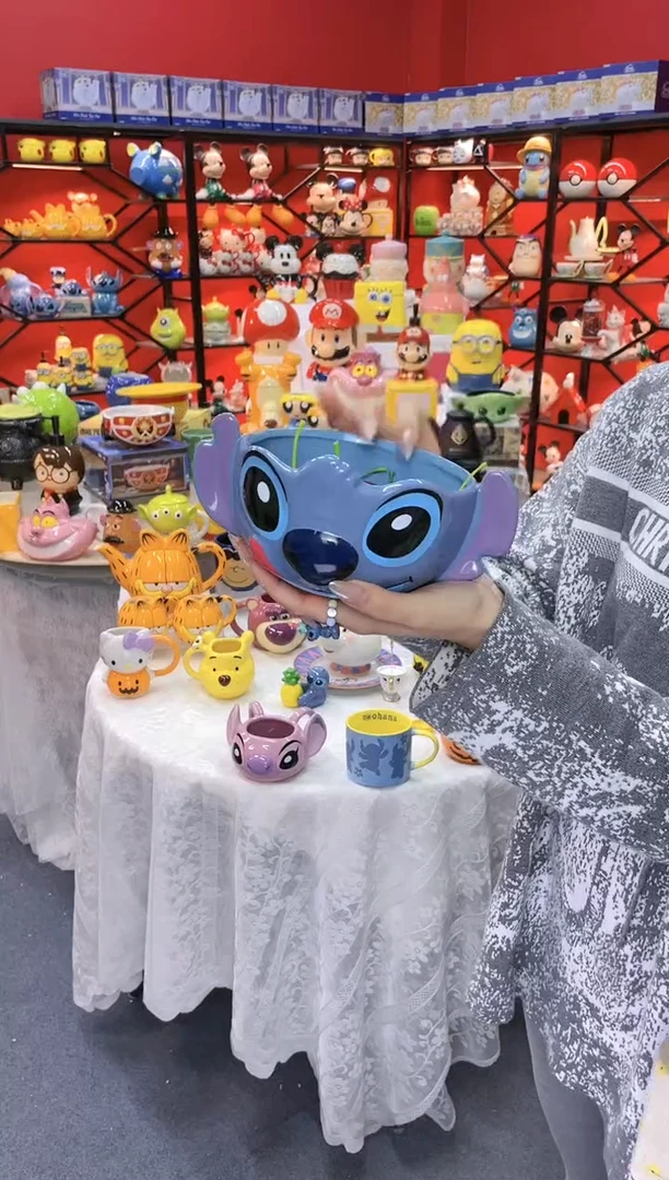 【闪购商品】1@@史迪奇水果沙拉碗