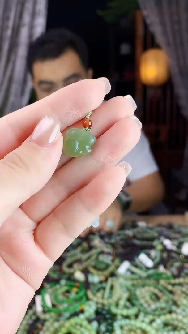 和田玉未镶嵌挂件多样性发货拍一发一
