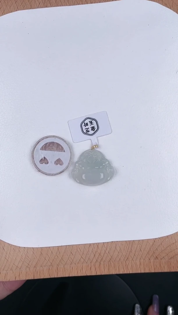 翡翠未镶嵌颈饰孤品-44