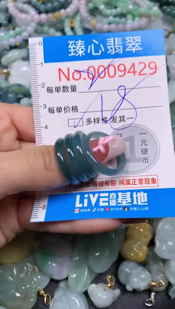 【闪购商品】翡翠颈饰未镶嵌含绳0009429