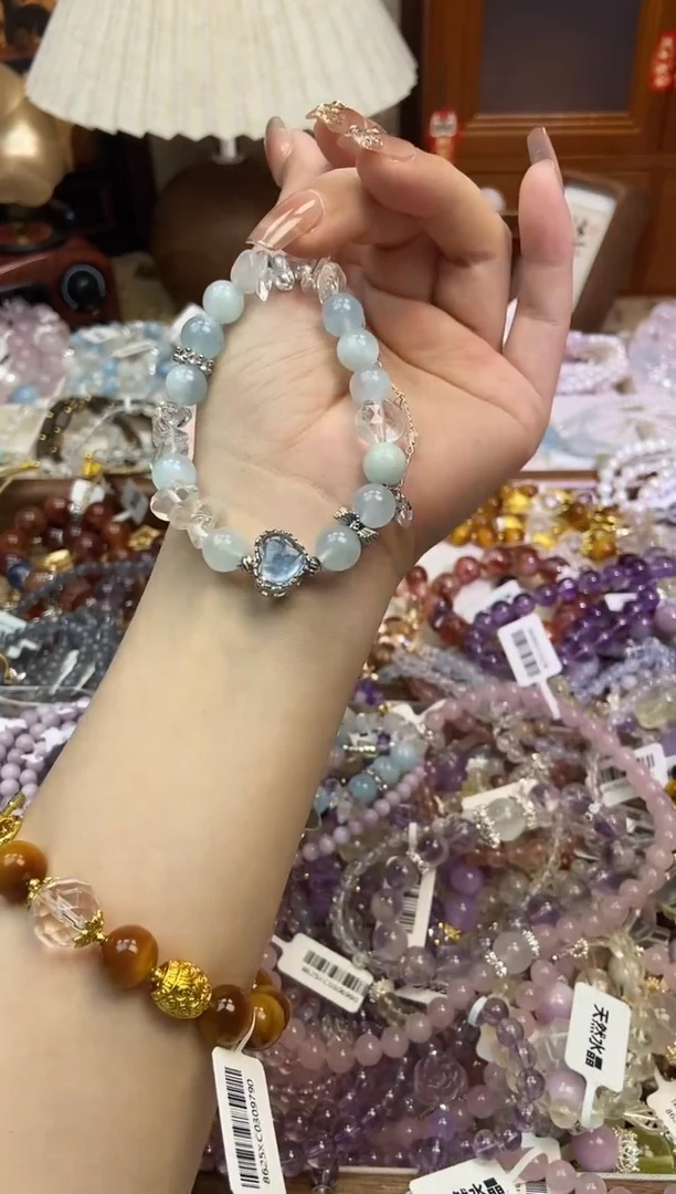 【闪购商品】海蓝宝石手链未镶嵌534