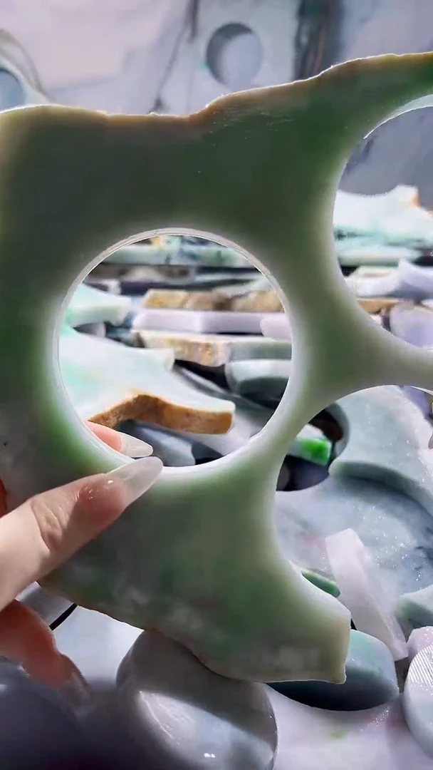 翡翠裸石缅甸翡翠A货晴5631