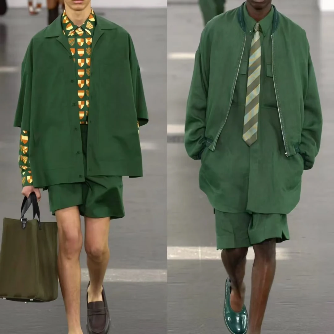 【洋洋专属-小七】安哥拉红 2025夏季新款高奢POLO衫男女同款-034