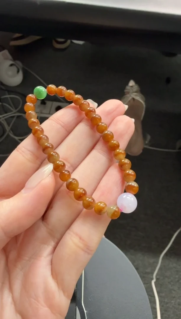 未镶嵌手串翡翠翡翠饰品-285