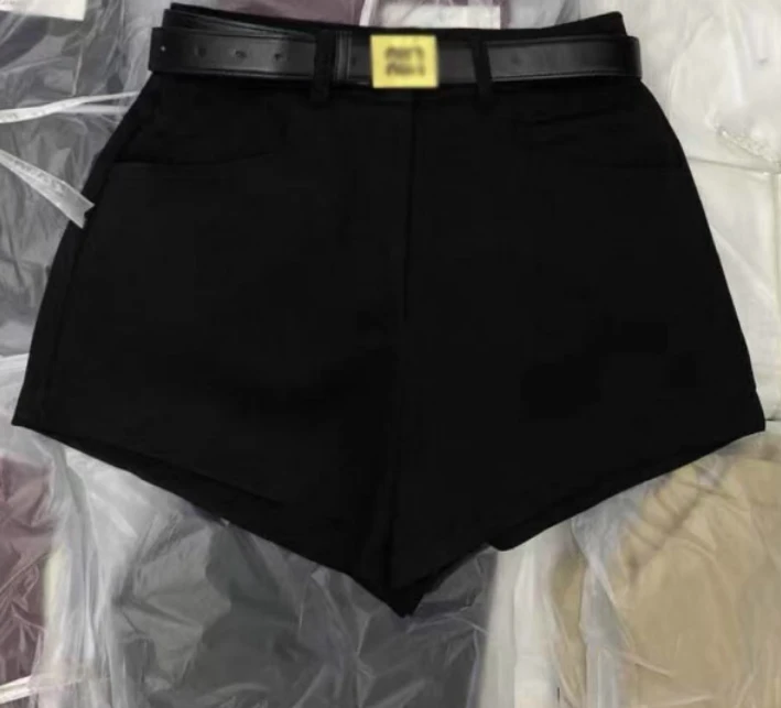 预短裤9923高腰显瘦休闲韩版百搭A字裤西1B