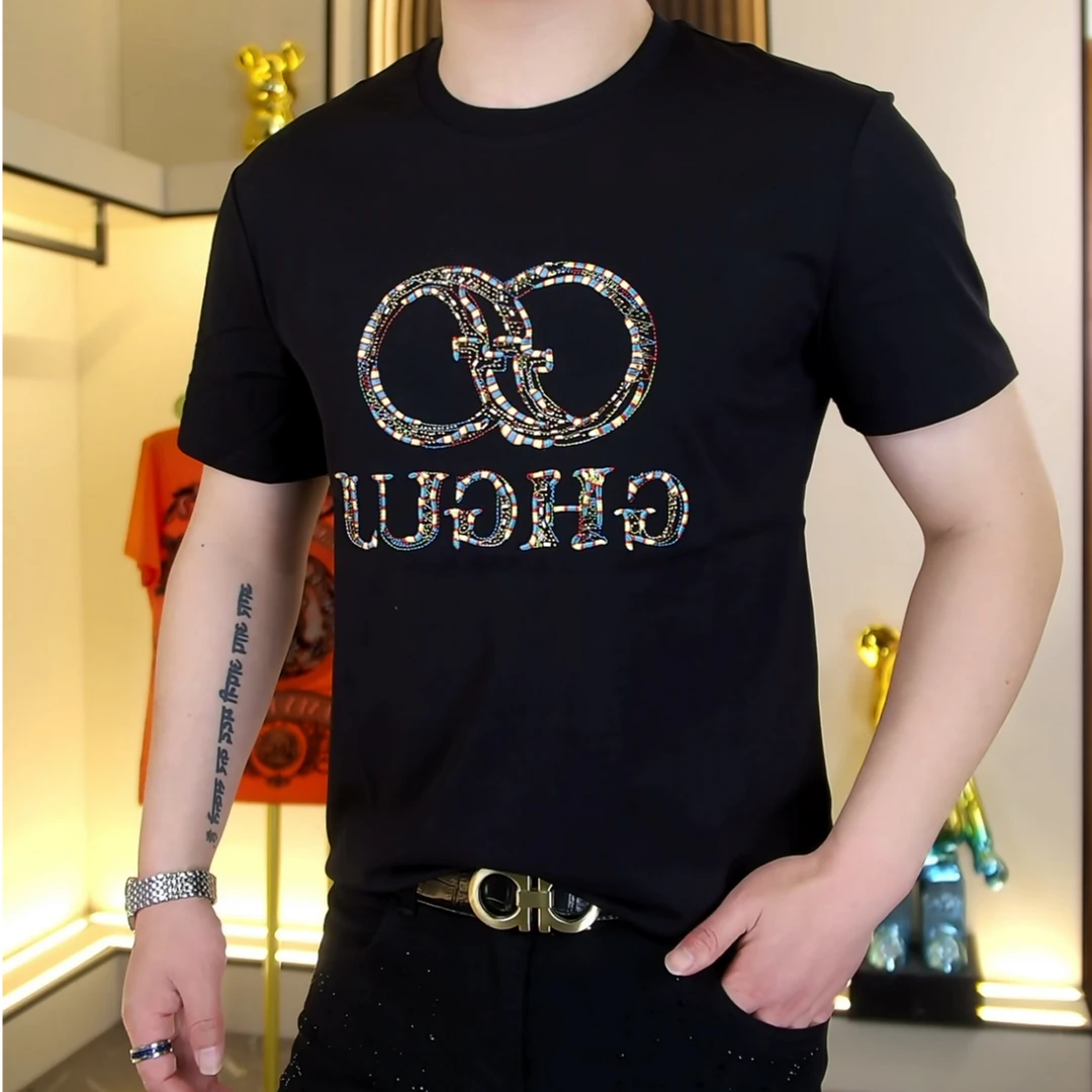 【阿东男装】262男士高品质时尚修身百搭轻奢时尚短袖