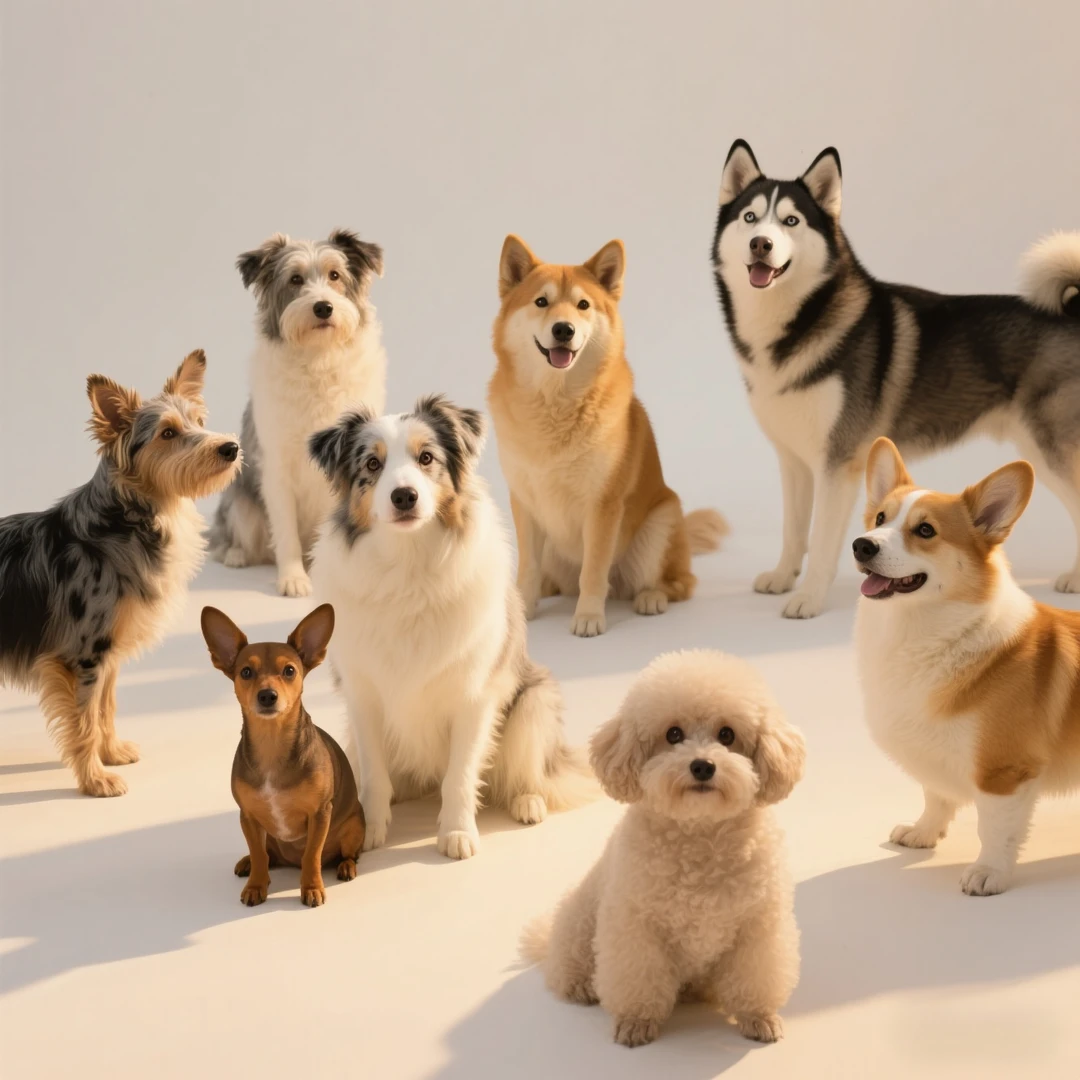 【宠物世界】幼犬金毛边牧柯基豆柴中型犬推荐