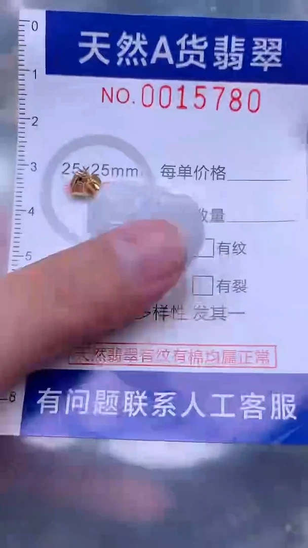 吊坠(赠链)未镶嵌翡翠1