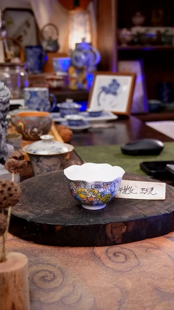 杯子万花手工手绘手工手绘