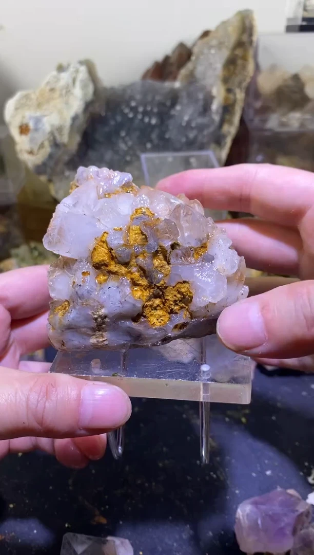 未镶嵌珠宝半成品水晶23号258g四川美姑超七花园水晶