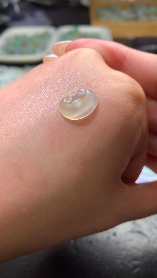 未镶嵌定制翡翠毛货 9-12.4-3.6