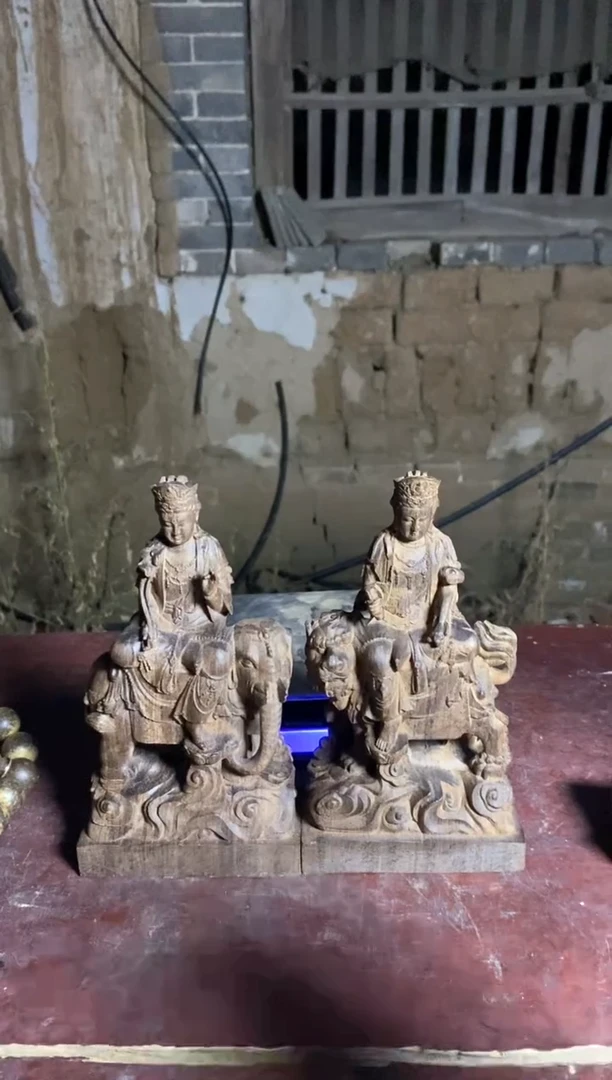 木一对普贤文殊精品好物推荐