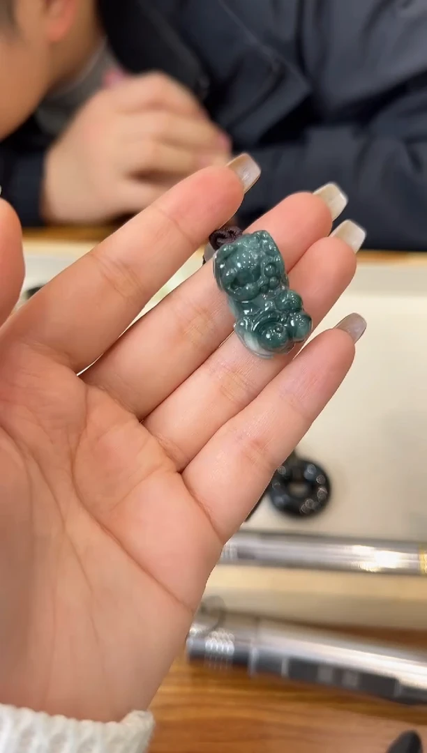 颈饰未镶嵌翡翠翡翠 貔貅-593681