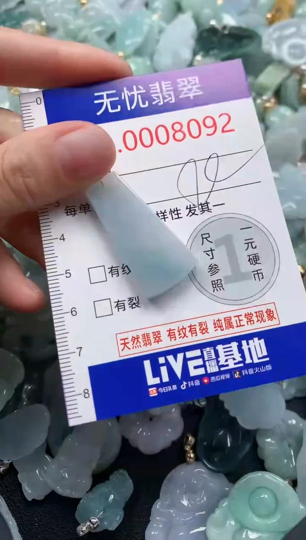 颈饰未镶嵌翡翠8092