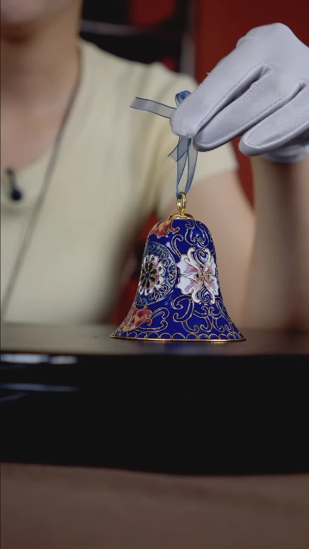 好运铃 缠枝莲宝相花 非遗手工艺