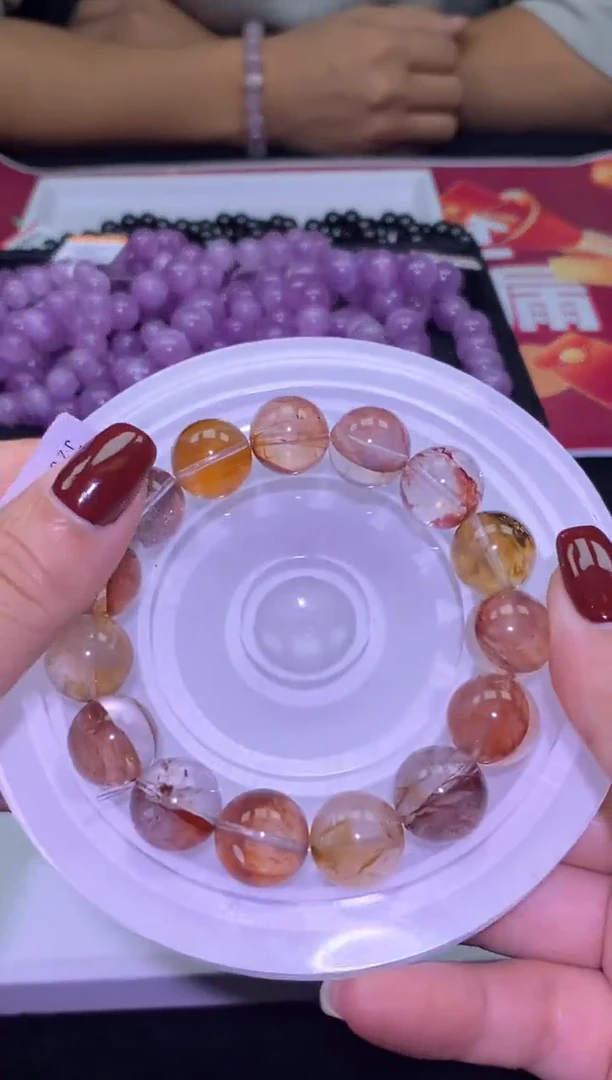 未镶嵌手链水晶胶花-A20-多样性发其一