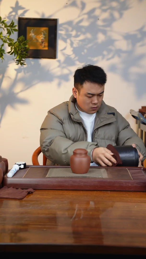 宜兴原矿紫砂茶叶罐