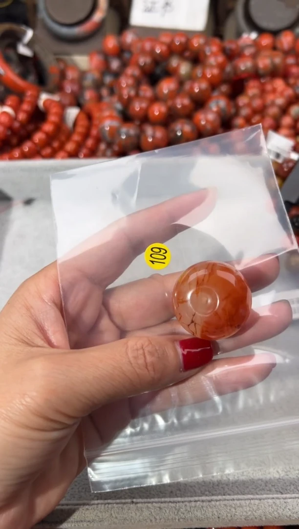 未镶嵌手串南红玛瑙19+