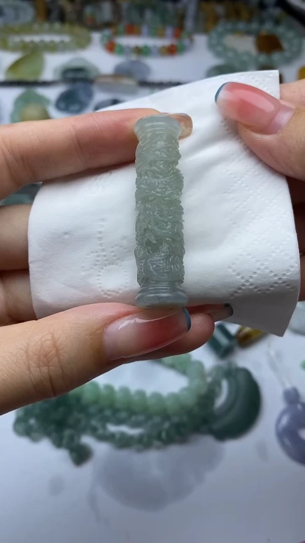 未镶嵌定制翡翠毛货定制不退不换